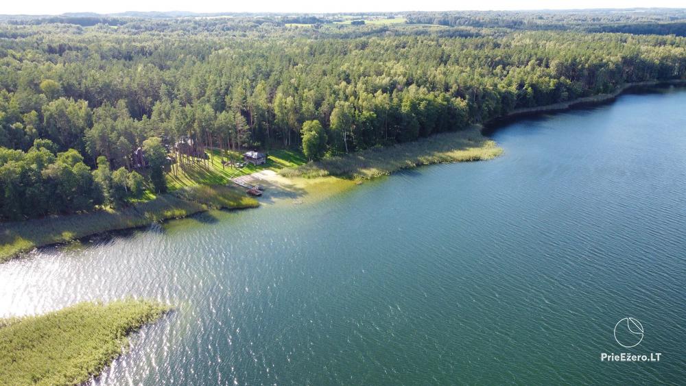 „Vila Tauragnas“ - willa i małe domki nad brzegiem jeziora - 1