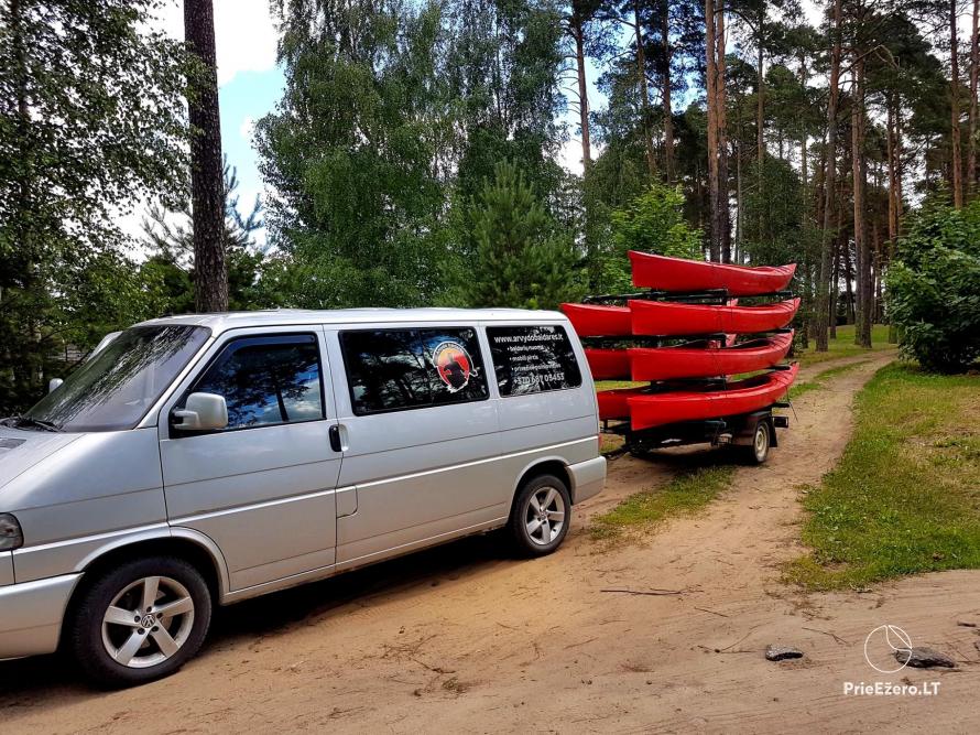 Camping, mobile sauna, kayak for rent in Lithuania - 6