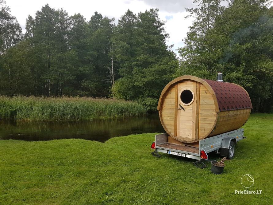 Camping, mobile sauna, kayak for rent in Lithuania - 5