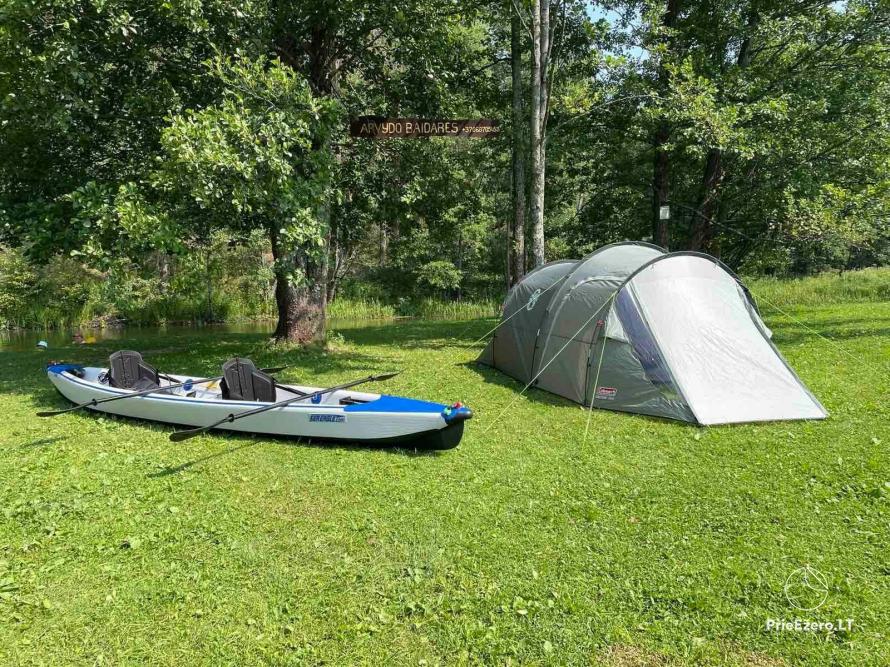 Camping, mobile sauna, kayak for rent in Lithuania - 4
