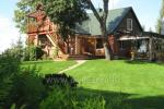 Holiday cottages, bathhouse, hot tub, kayaks in homestead at the lake Dviragis