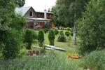 Holiday cottages, bathhouse, hot tub, kayaks in homestead at the lake Dviragis - 11