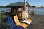 Holiday cottages, bathhouse, hot tub, kayaks in homestead at the lake Dviragis - 3