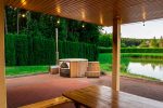 Private villa with sauna and hot tub by the pond! - 3