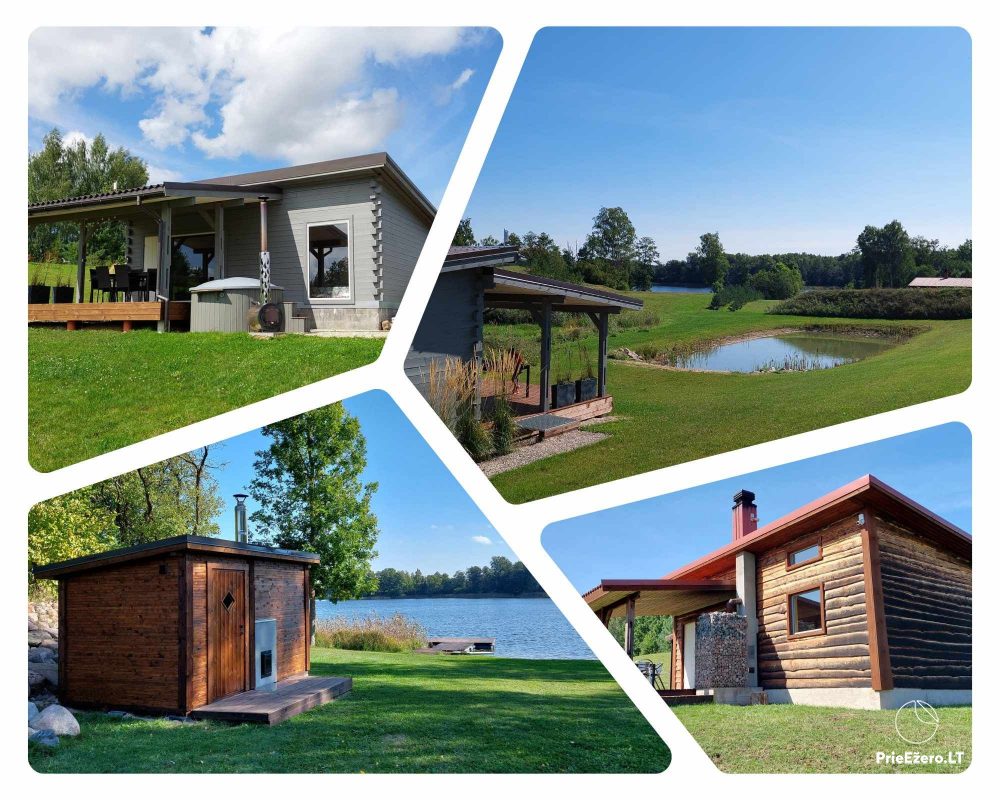 Ein kleines Ferienhaus für 4-6 Personen in Moletai Region Jurkampis - 1