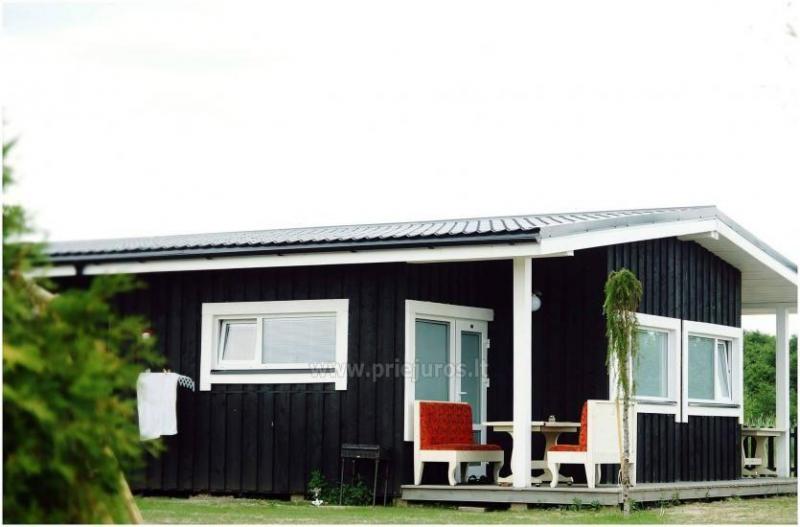 New one and two room wooden houses in Sventoji