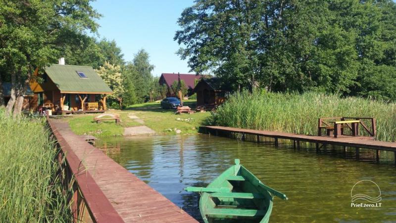 Gehöft in Lazdijai-Bezirk, Litauen