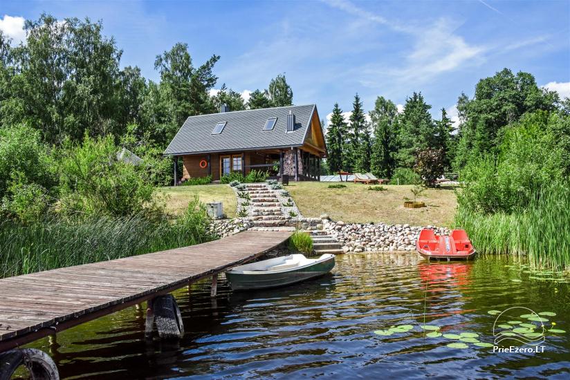 Holiay cottage on the lakeshoe - Authentic holiday only for you in Utena district - 1
