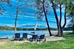 Juodakampis campsite on the shore of Lake Siesartis - 2