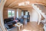 Bungalows für Familien Erholung am Dusios See in Lazdijai Bezirk, Litauen