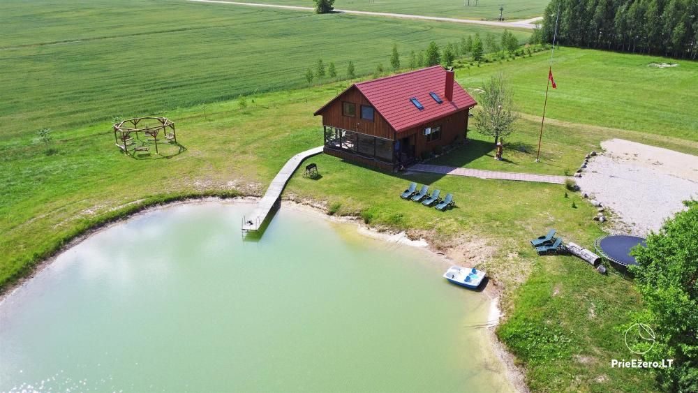 Gehöft Sinkunu Mühle in Ukmerge Bezirk, Litauen - 1