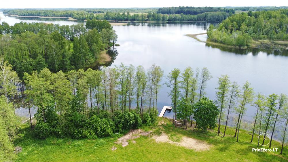 Homestead by the lake Avilys in Zarasai district, Lithuania - 41