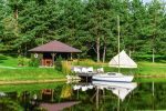 Gospodarstwo Mileikiai: sauna, wanna z hydromasażem, łóżko, rozrywka - 2
