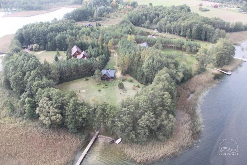 Countryside homestead near Galstas lake in Lithuania