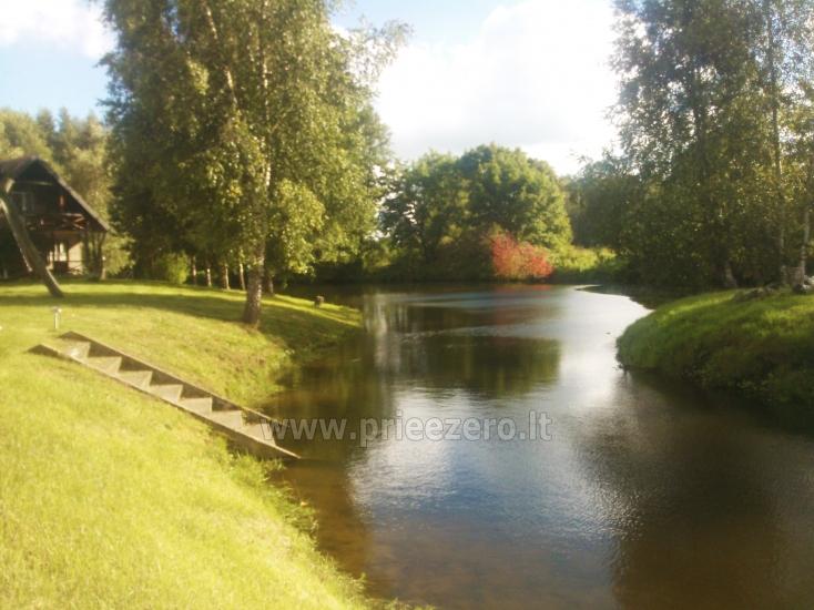 Gospodarstwo Jotovila do wynajęcia w Silute regionie. Bankietów, sala konferencyjna, sauna