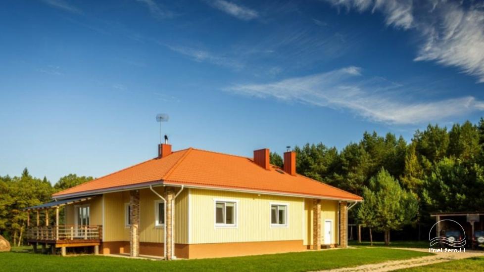 Countryside homestead villa Bugeniai near Ukmerge, in Lithuania - 1