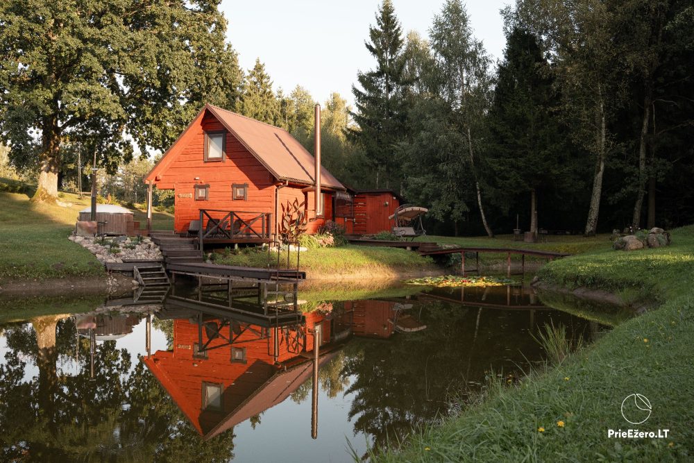 Land Gehöft in Alytus Region Unter der Eiche in Litauen - 1