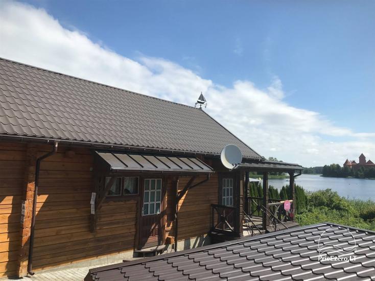 Accommodation and entertainment in Trakai Galves shore