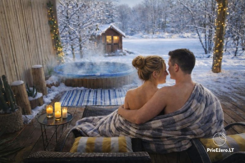 Romantic holiday for two - little holiday house with sauna, outdoor jakuzzi