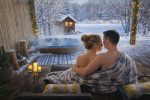 Romantyczne wakacje dla dwojga - domek wakacyjny z sauną, jacuzzi na świeżym powietrzu