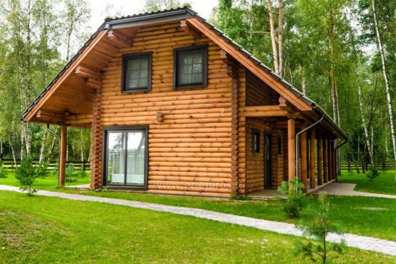 Log villas, holiday cottages for rent near Palanga - Atostogu parkas