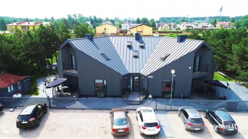 Apartments in rest house Gulbes takas for rent near the sea in Sventoji