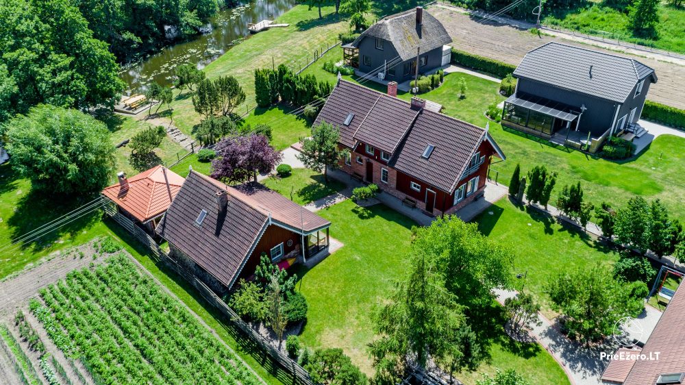 Zagroda wiejska na wyspie Rusnė nad brzegiem rzeki „Stara Rusnė” - 1