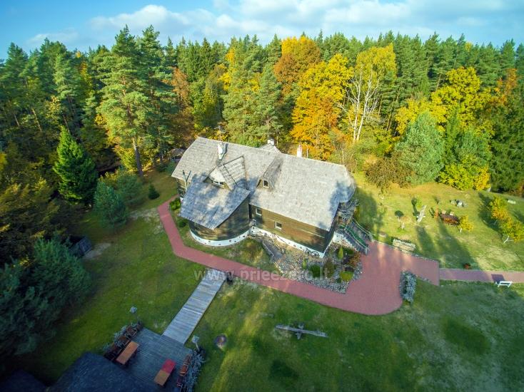 Homestead Laukdvaris in Kretinga region near the Sventoji river