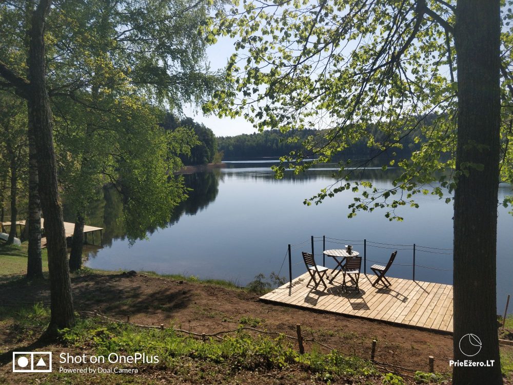 Zalktyne campsite near the lake Asveja in Lithuania - 1