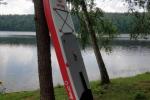 Лагерь Залктыне у озера Асвея в Литве