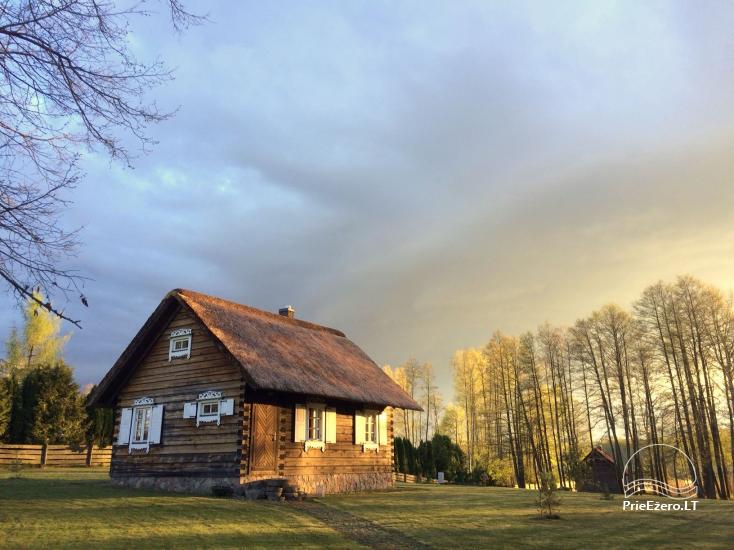Mały dom wakacyjny „Baublys Lake Lodge” - 1