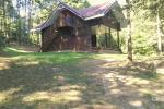 Countryside homestead on the lake shore for calm rest in Lithuania