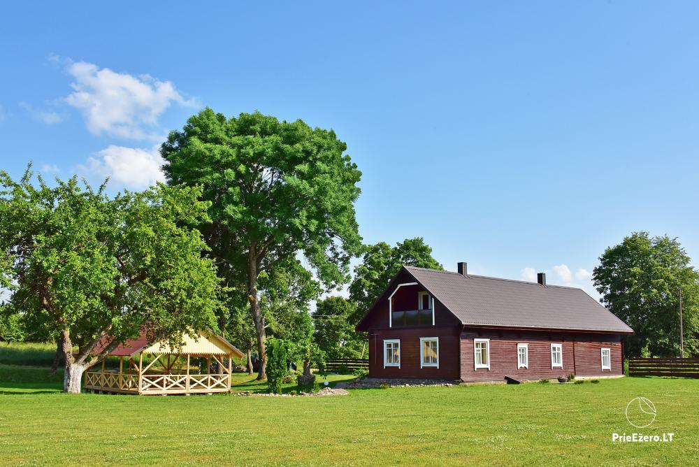 Countryside homestead near the lake in Lithuania Prie koptos - 1