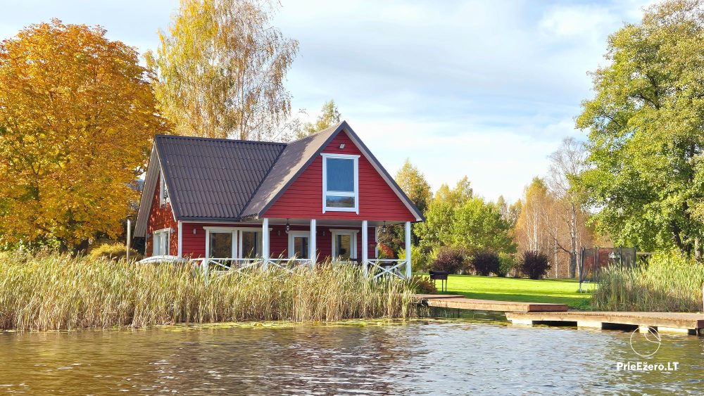 Landhaus im Zarasai am See Neceskas - 1