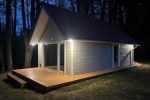 Sauna i domy kopułowe do wynajęcia nad brzegiem jeziora