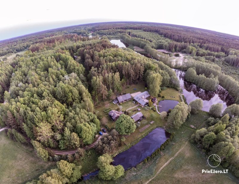 Countryside homestead for rent. Rented for one family or company of friends.