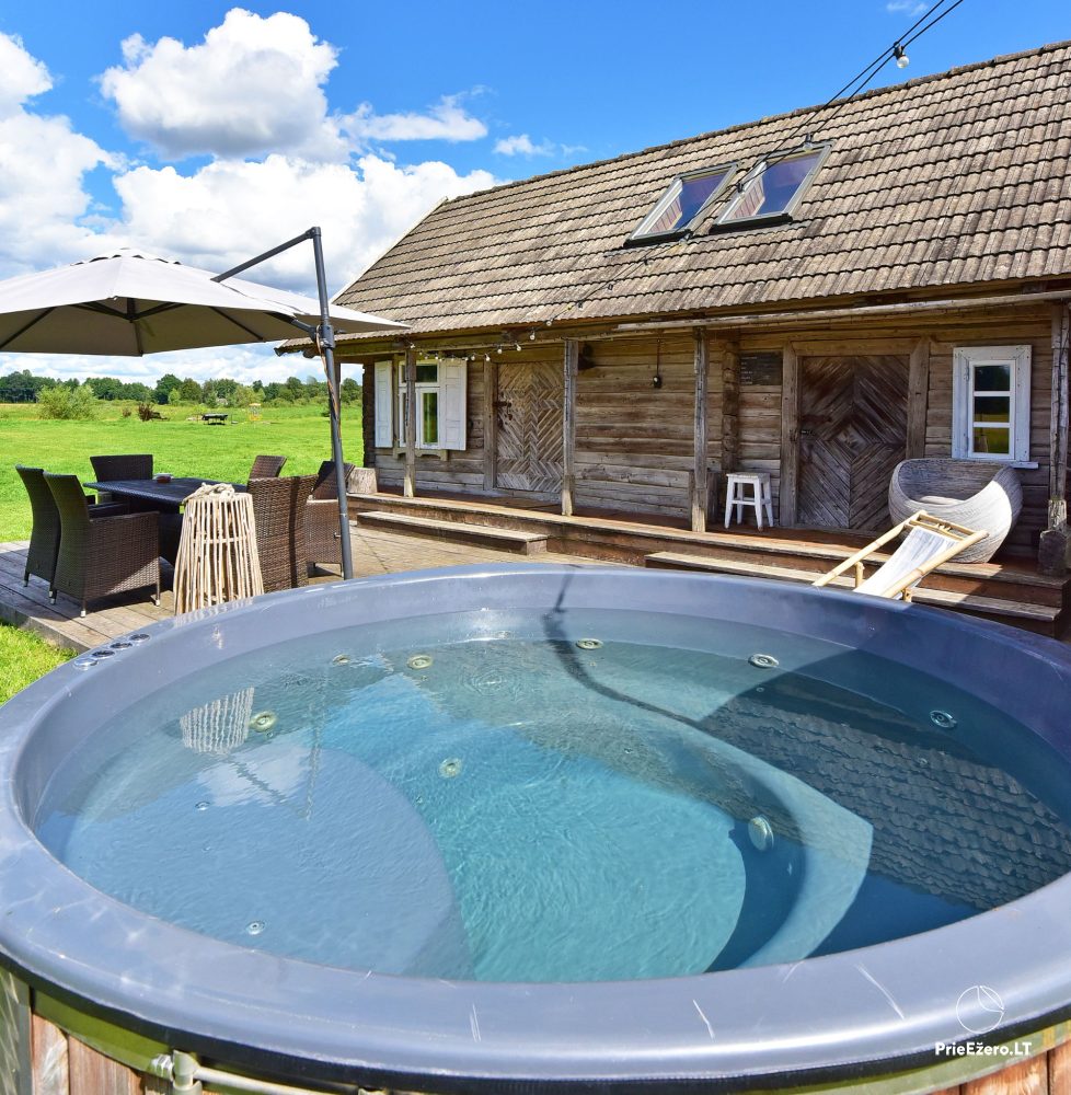 Homestead Vienkiemio Oazė – holiday cottages with hot tubs / Jacuzzi . 2 Saunas - 1