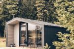 Small oasis for quality rest surrounded by forest
