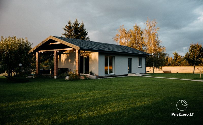 Rest in a new, completely private and modernly equipped homestead just for you