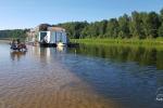 Raft NEMO for rent on the lake Aviris: accommodation, catering, sauna, celebrations! - 3