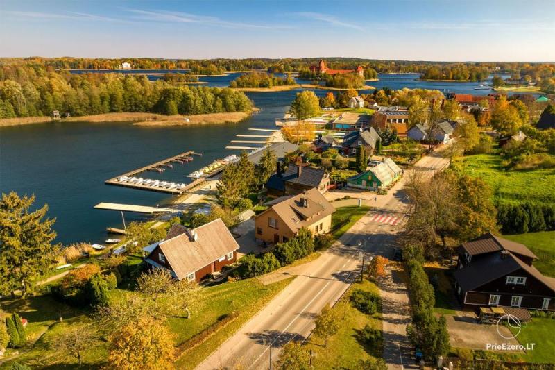 Wohnungen zu vermieten am Ufer in Trakai
