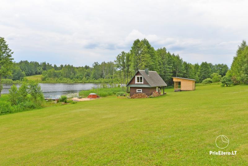 Private homestead VillaRedvita on the lake shore. Without neighbors