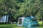 Campsite near the lake Didziulis in Varena region, in Lithuania - 5