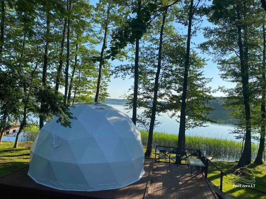 Kuppelhaus zu vermieten in der Region Alytus, in der Nähe des Sees Didziulis - 1