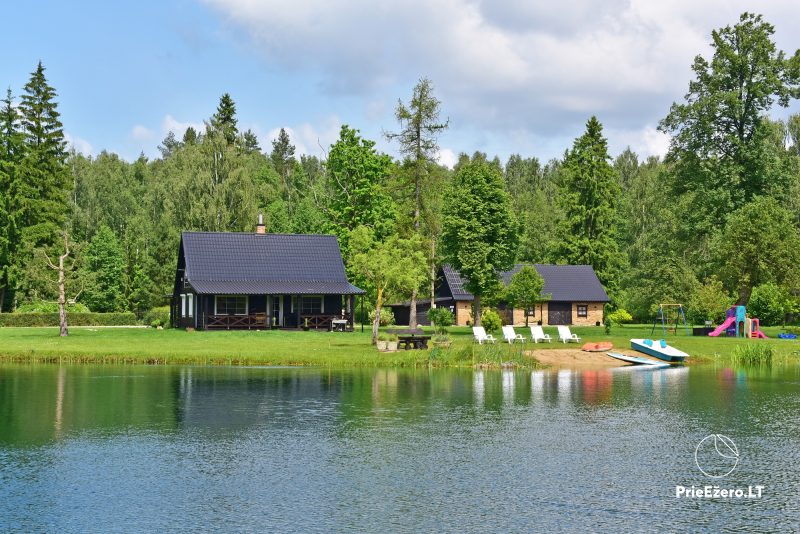 Homestead in Panevėžys district Villa Loreta - Log house for vacation and feasts