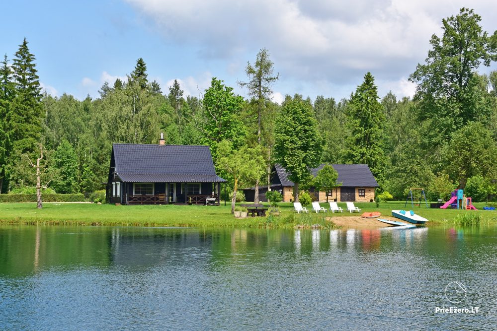 Homestead in Panevėžys district Villa Loreta - Log house for vacation and feasts - 1