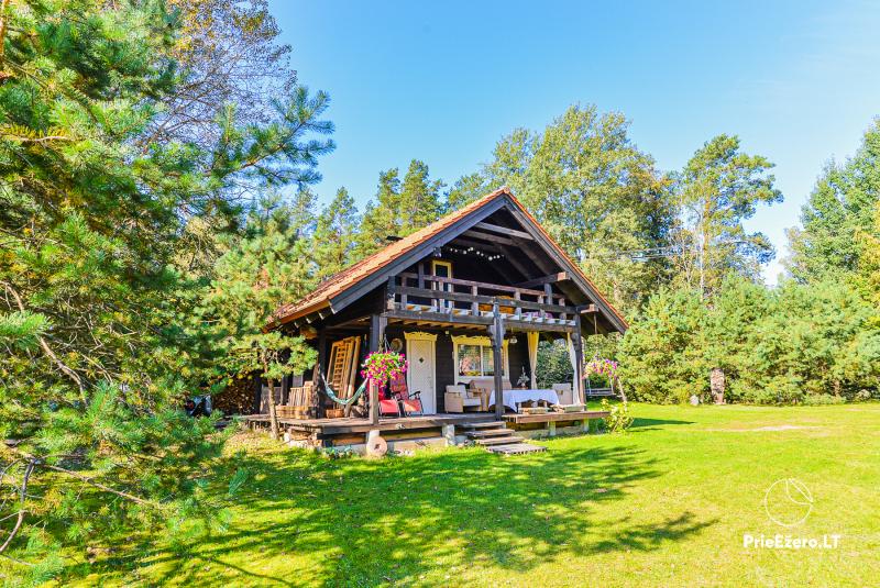 House in a homestead in Varėna district, Rudnia village “Nykštukas”