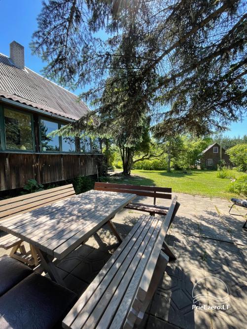 Gehöft Vila Labanoras am See Rašia
