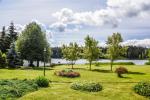 Sovai homestead by the lake in Trakai region, Lithuania