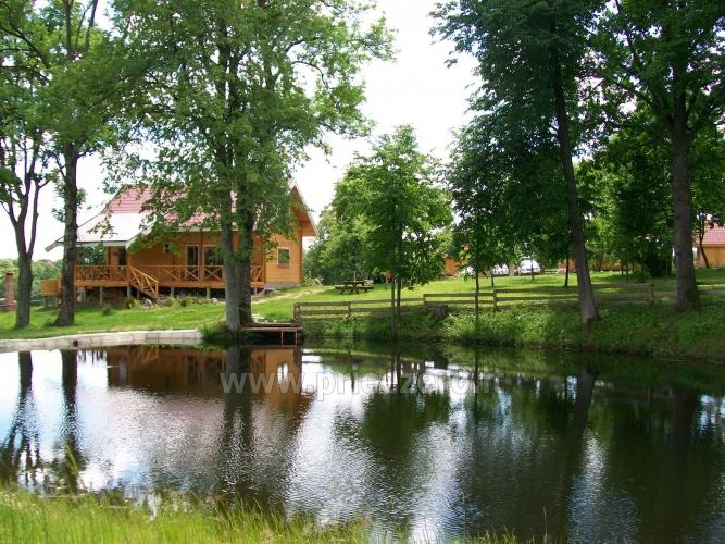 Homestead Lazduona in Kaunas district: sauna, hot tub, kayak rental - 1